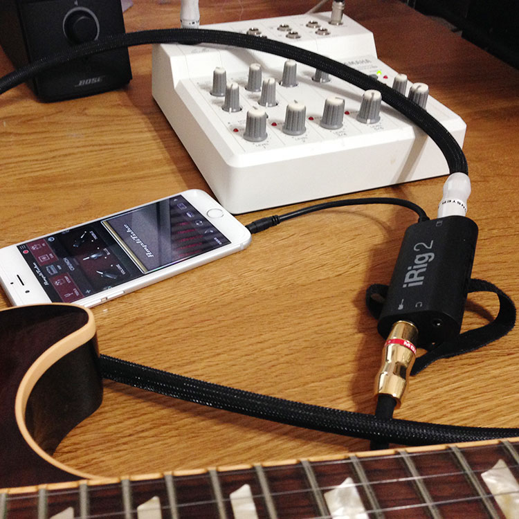 Irig2 Amplitubeがギターアンプシュミレーターとして秀逸な件 スマホ タブレットユーザのギタリストに超オススメ Yossy Style