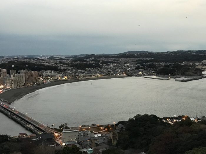 江の島展望灯台からの景色
