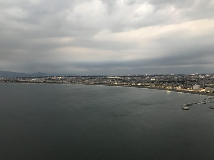江の島展望灯台からの景色