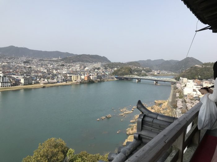 犬山城天守からの眺め