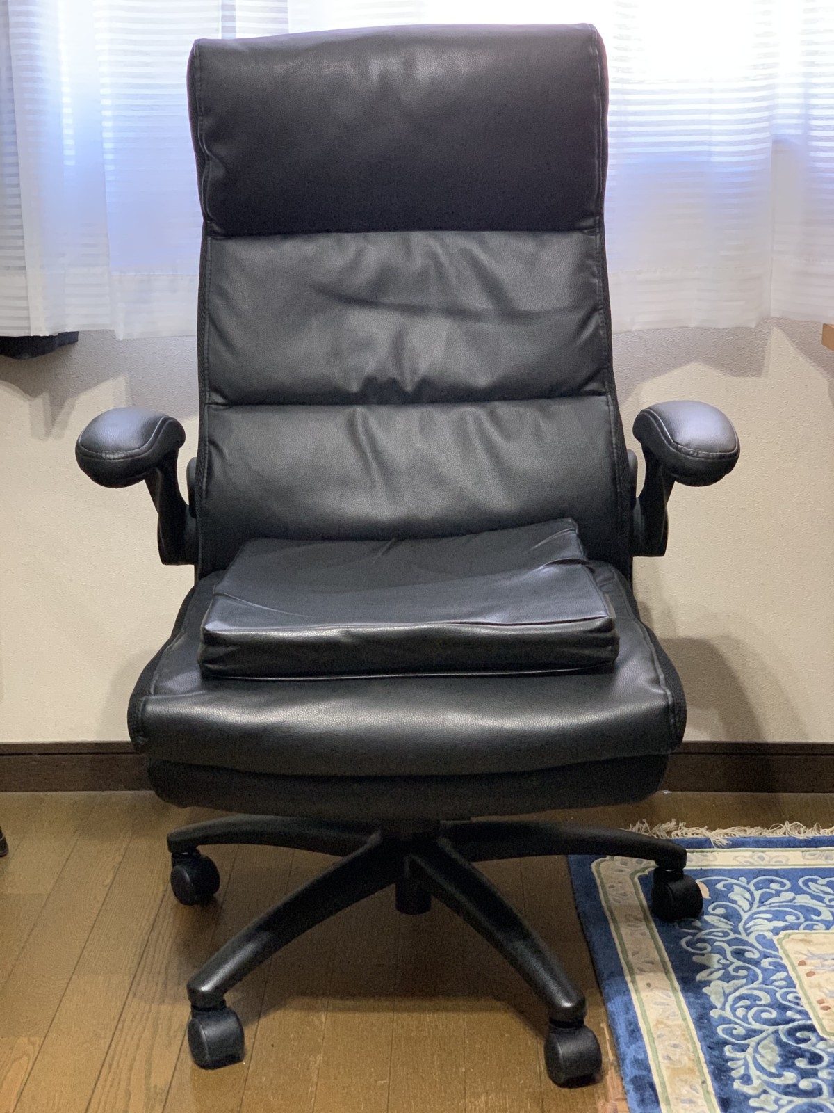 ニトリ ワークチェア(クロウド BK) - 椅子